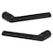Baldwin L021 Lever Satin Black Door Levers Satin Black L021.190.MR - alternate 2